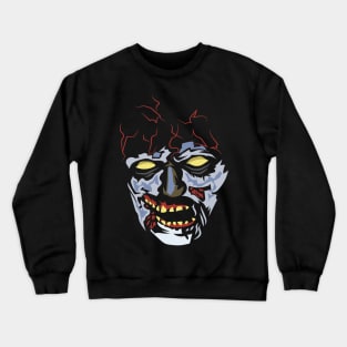 Cool Zombie Halloween Costume Crewneck Sweatshirt